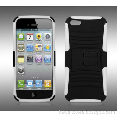 Super Combo 2-in-1 PC + Silicone Cover for Apple iPhone 5G